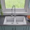 Alfi Brand White 34" Drop-In Dbl Bowl Granite Composite Kitchen Sink AB3420DI-W - alternate 5